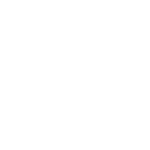 A white calculator icon, symbolizing bookkeeping services, displayed against a black background.