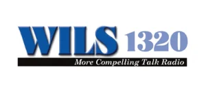 WILS 1320 logo with the tagline "More Compelling Talk Radio" on a black strip.